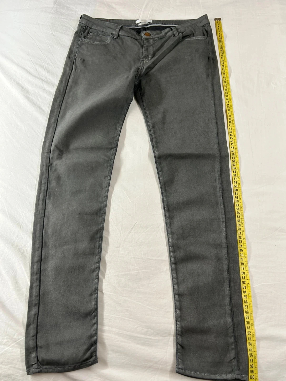 Calça jeans skinny pant reiko cinza vintage – photo 2